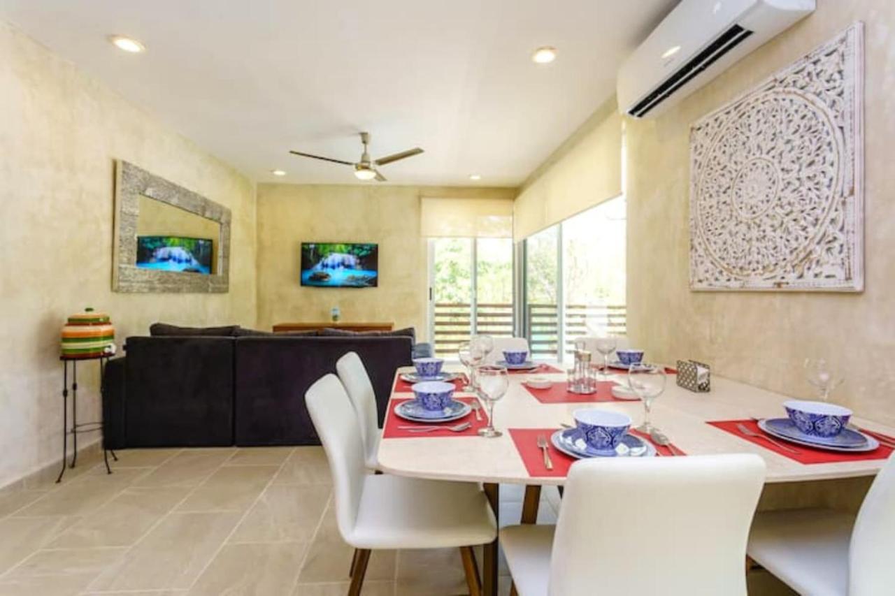 Charming Nature-Inspired Condos With Sultry Surroundings By Stella Rentals Tulum Bagian luar foto