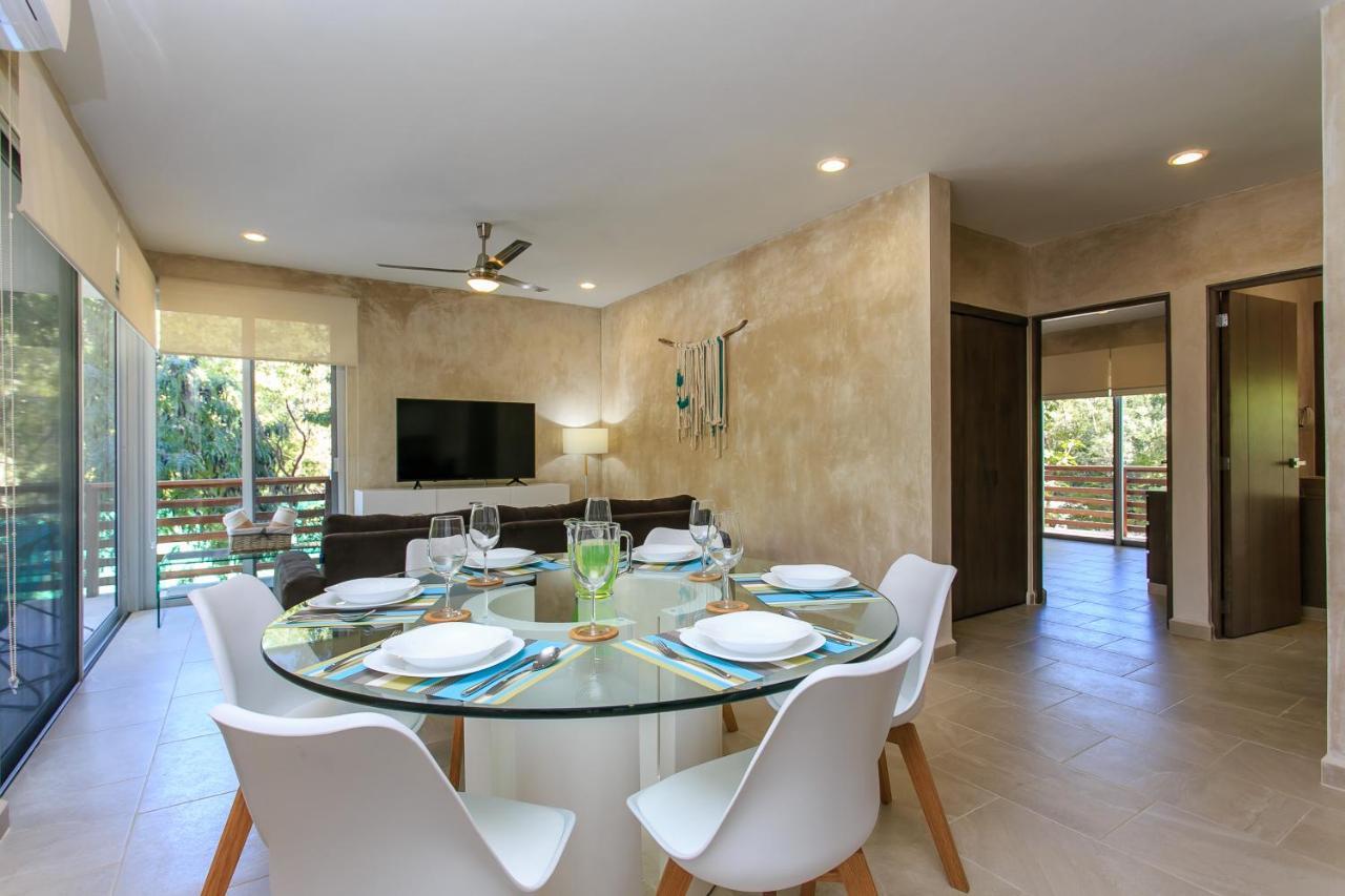Charming Nature-Inspired Condos With Sultry Surroundings By Stella Rentals Tulum Bagian luar foto