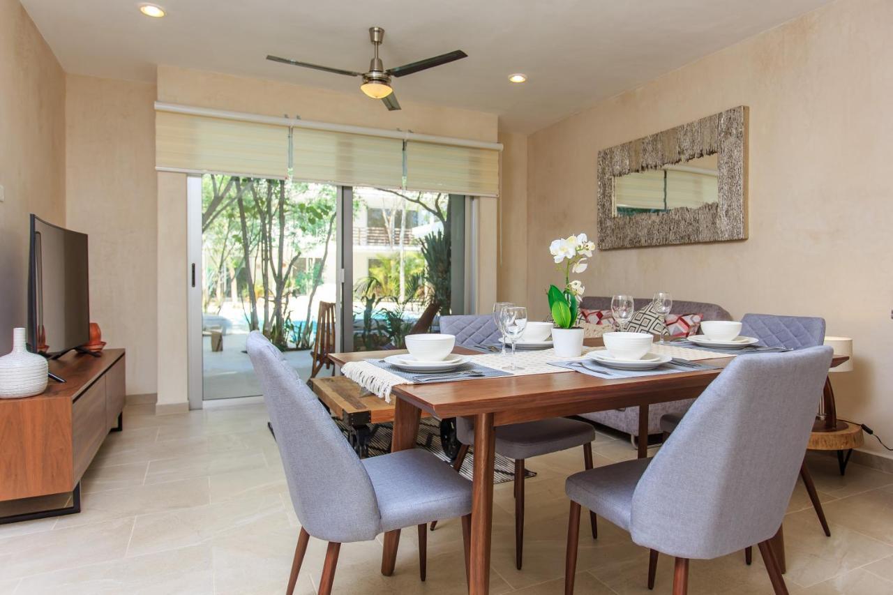 Charming Nature-Inspired Condos With Sultry Surroundings By Stella Rentals Tulum Bagian luar foto