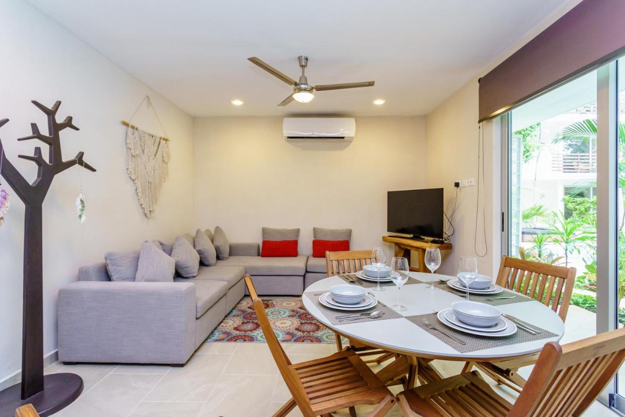 Charming Nature-Inspired Condos With Sultry Surroundings By Stella Rentals Tulum Bagian luar foto