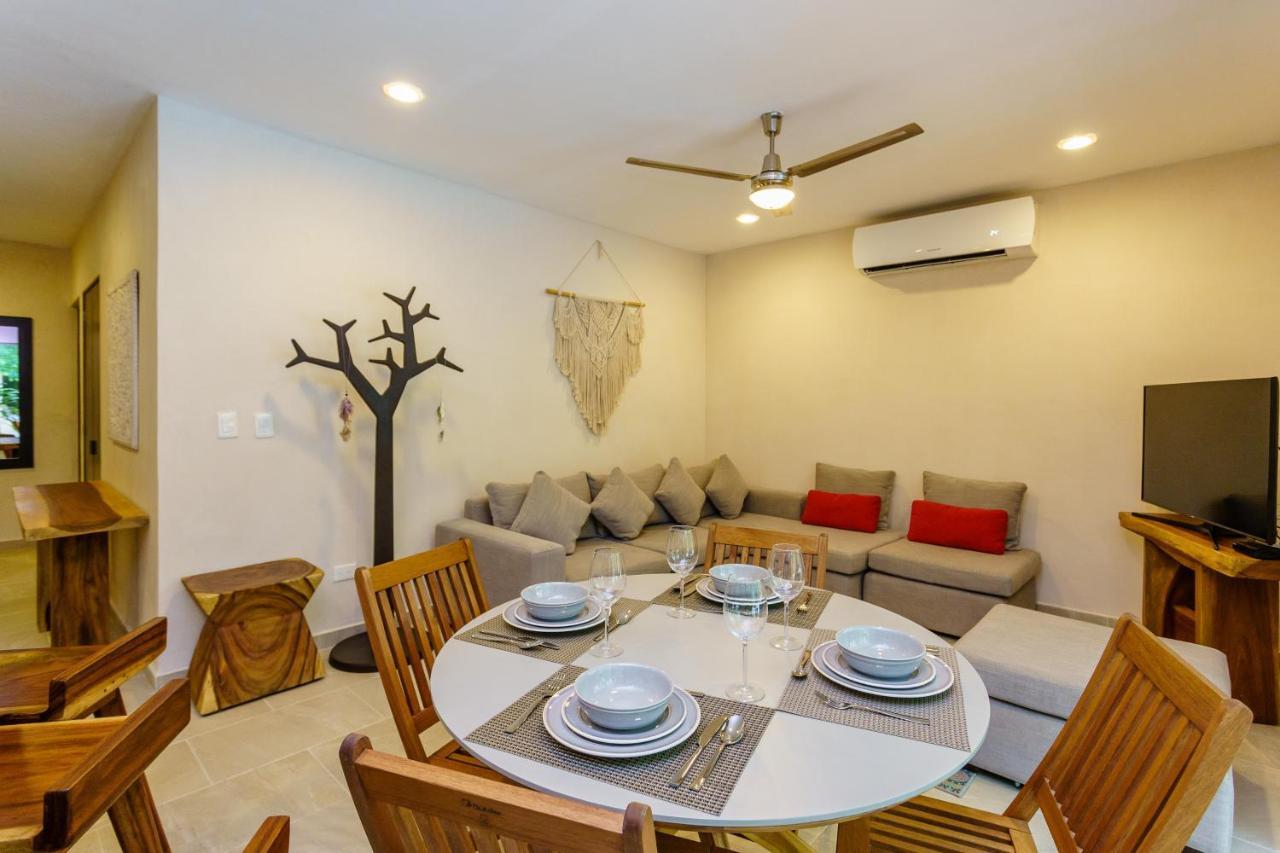 Charming Nature-Inspired Condos With Sultry Surroundings By Stella Rentals Tulum Bagian luar foto